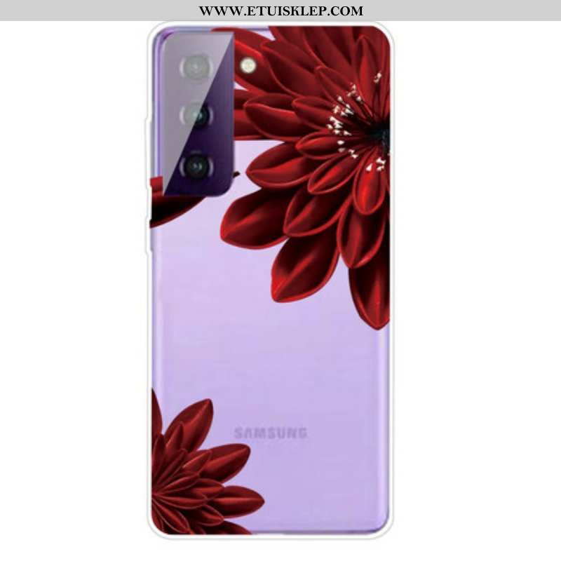 Etui do Samsung Galaxy S21 5G Dzikie Kwiaty